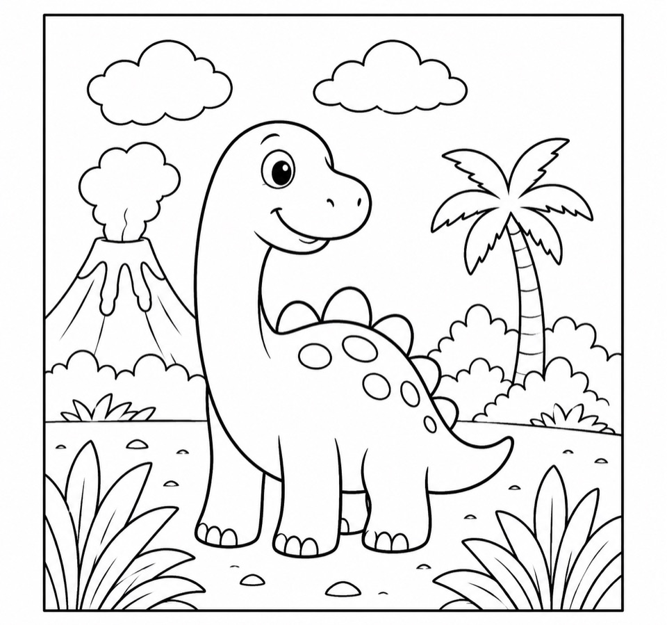 You draw the outline